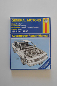 Buick Century Chevy Celebrity Olds Ciera Pontiac repair manual