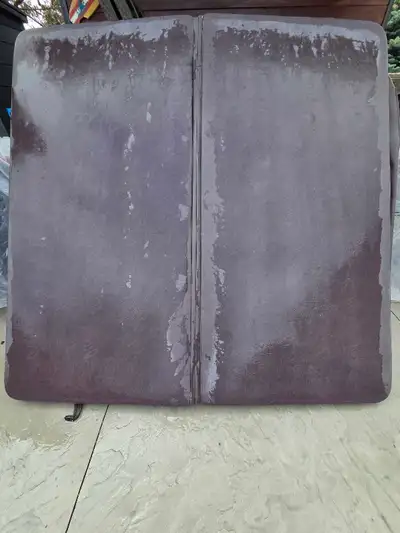 Used good shape hottub cover. Approximately 80" × 80". If add is still up, it's still available. Rea...