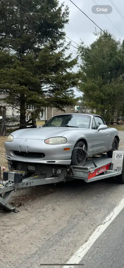 Starts, runs and drives, not on the road, purchased as is to gut and make a track car. Been too busy...