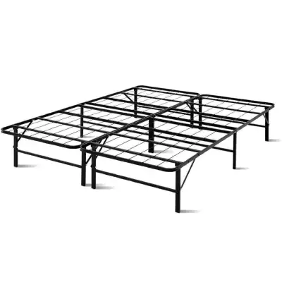New ViscoLogic Full/Double High Folding Metal Bed Frame, View more