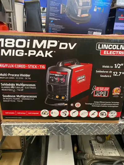 A Lincoln Electric Multi-Process Welder is a versatile welding machine that combines multiple weldin...