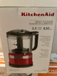 Brand new unopened KitchenAid mini food chopper !