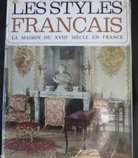 Gros livre sur les meubles de style français