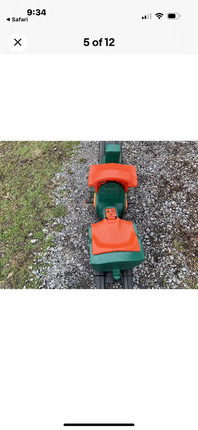 1980 ‘s Little Tikes Train Antique Kid Ride On TrainRARE 