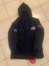 Ccm avalanche hockey jacket mens medium new 
