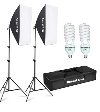 Éclairage studio de photographie, View more