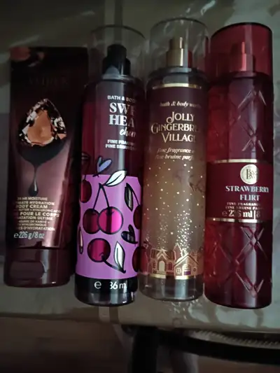 PRICE IS 4 ALL.  4 BRAND NEW FULL SIZED BATH AND BODY WORKS ITEM, View more