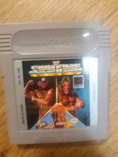 Nintendo Gameboy Games WWF Superstars , View more