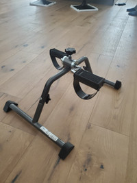 Portable pedal bike exerciser for under desk