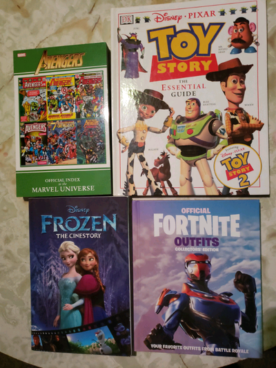43  Assorted Children's Soft & Hard Cover Novels, Books& Sports, View more
