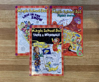 3 The Magic School Bus Level 2 Scholastic Readers