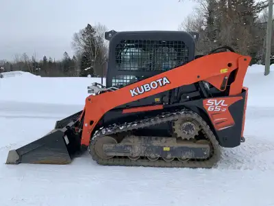 Model SVL 65-2, Excellent condition. Back-up camera, A/C, high flow hydraulics and enclosed cab. Nev...
