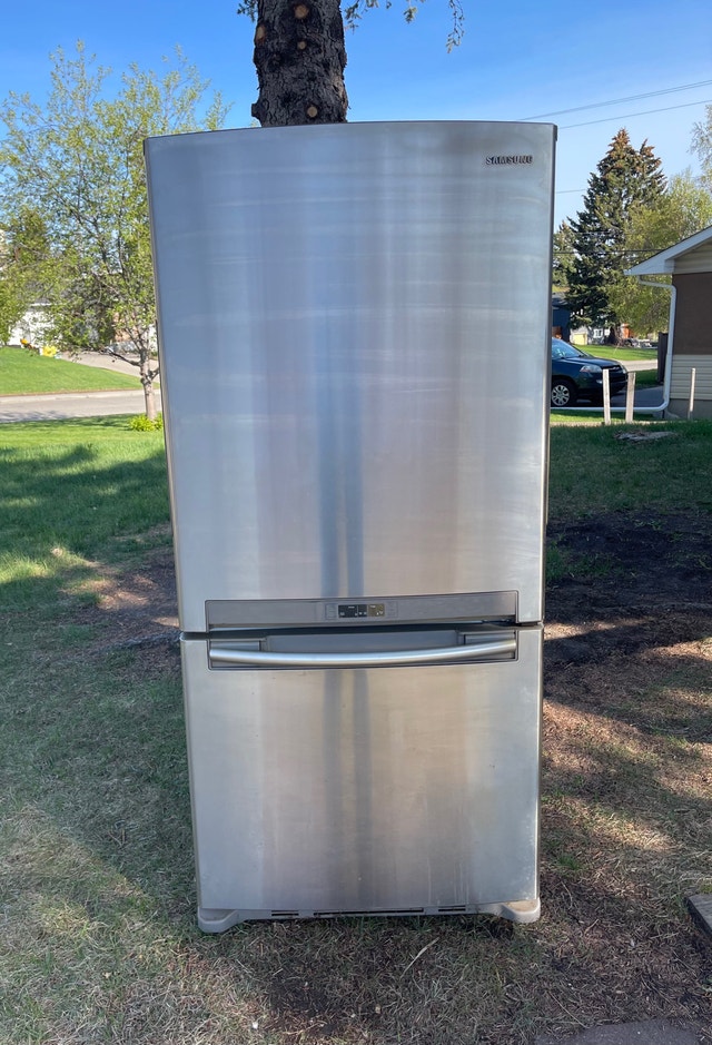 Samsung Stainless Steel Fridge Refrigerators Calgary Kijiji