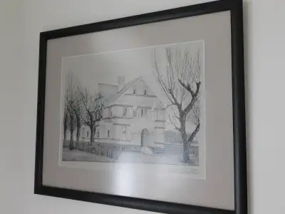 Barbara Massey  "THE OLD COURT HOUSE" Fort McLeod Rare Print, View more