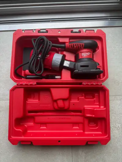 BRAND NEW: Milwaukee Heavy Duty 1/4 Sheet Sander, View more