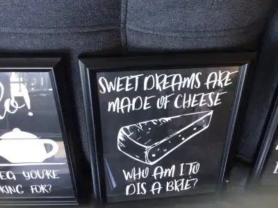 Pick up in Bowmanville. SAYINGS IN BLACK FRAMED GLASS DIPLOMA SIZE FRAMES , NEW. SELLING TOGETHER.