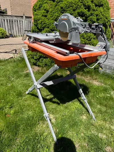 Portable Wet Tile Saw with Stand, View more