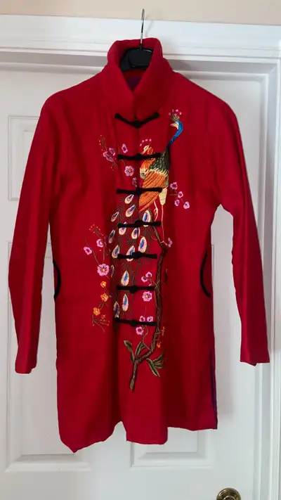 veste chinoise brodée, View more