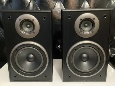TECHNICS SB LX10 STEREO BOOKSHELF SPEAKERS MONITORS, View more