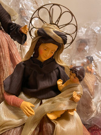 Holy Family, Brand New, Christmas decor from Bombay store.