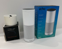 Amazon Echo Smart Speaker White with battery base