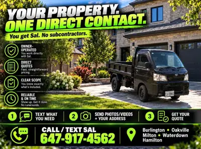 LOCAL Fall/Yard/Lawn Care/Hedges/Junk Removal/Hauling/Deliveries, View more