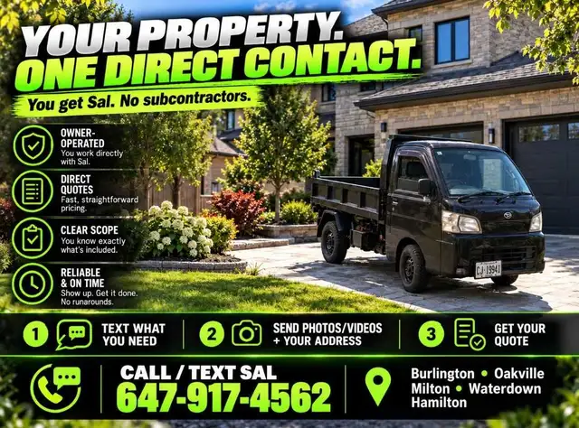 Fall Yard Cleanup & Leaf Removal | Milton + Halton