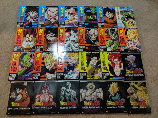 Entire DB, DBZ, DBGT DVD Collection | CDs, DVDs & Blu-ray | City