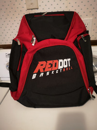 Red Dot Basketball back pack bag , brand new