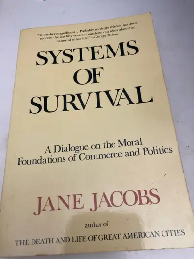 Jane Jacobs Systems of Survival, View more
