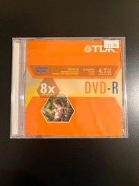 TDK  dvd-r neufs pour enregistrement