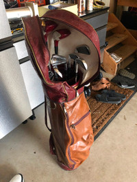 Powerbilt Golf Clubs with Persimmon Woods