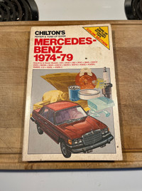 Manuel de réparation Chilton’s Mercedes 1974-1979