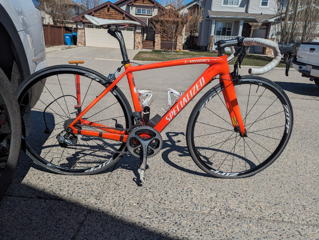 2013 Specialized S-works Tarmac SL4 Di2 Dura-ace Road Bike in Road in Calgary - Image 2