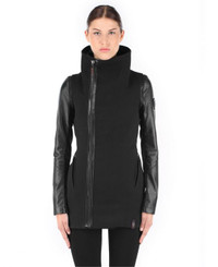 Manteau RUDSAK pour femme  (manches en cuir)