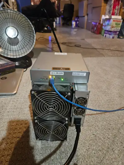 I have 1 antminer T15 that powers on but does not hash for $15 OBO Call or text tony 7809849798 if i...