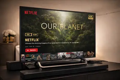 4K HD Smart Sony TV & Sound Bar, View more