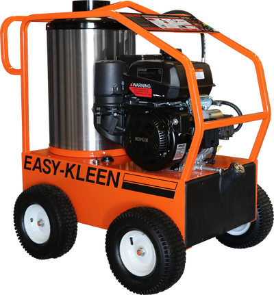 Easy Kleen, commercial oil fired hot water gas pressure cleaning system, 3.5 GPM @ 4000 PSI, EK pump...