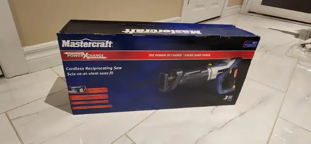 Mastercraft Reciprocating Saw 18V in Power Tools in Markham / York Region - Image 2