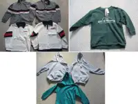 Variety of Brand New Fleece Tops & Hoodies - 2 Styles - Medium