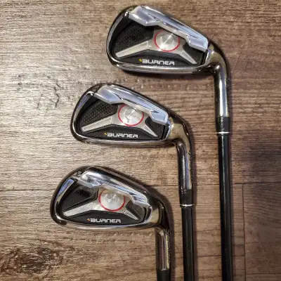 4 , 6, P TaylorMade BURNER Irons   $130 Each , View more