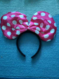 Disney Minnie mouse ears from disneyland.