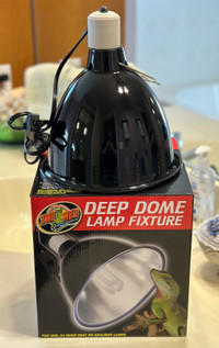 Zoo Med Deep Dome Lamp Fixture 