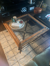 Glass Table Set (1 Living Room Table/ 2 Side Tables)