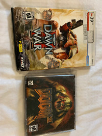 Dawn of war 2 - Warmhammer 40,000 and Doom 3 - pc game