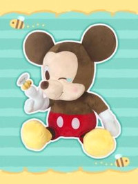 Mickey Mouse Stung by Honeybee Plush
