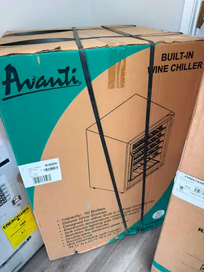 Wine Cellar  Avanti 50-Bottle (WCR506) - Black Stainless Steel, View more