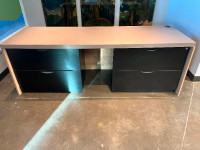 Like new filing cabinets with custom top