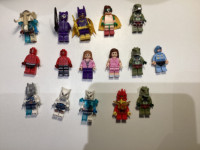Lego chima, Batman and Harry Potter Minifigures