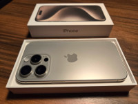 iPhone 15 Pro (128GB) Natural Titanium